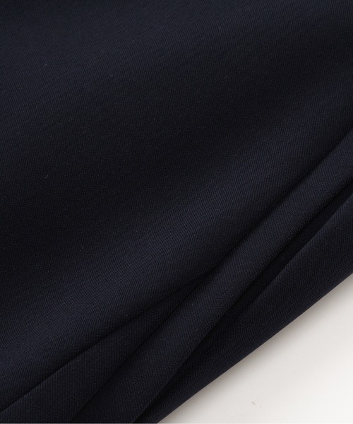 LA POMME petit(ラポミ・プチ)の「Loose Suit Stripe Cuff Jacket/ルーズストライプ袖口ジャケット(テーラードジャケット・レディース・ブルー/ブラウン/ブラック・FREE)」の13枚目の写真