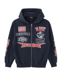 セール】SPEED ZIP UP HOODED SWEATSHIRT（パーカー）｜XLARGE