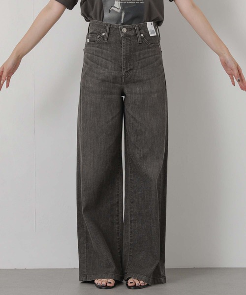Gready Brilliant(グレディブリリアン)の「LISAワイドパンツ(デニムパンツ・レディース・ブラウン・S/M)」の17枚目の写真