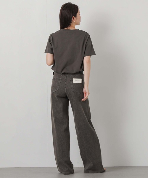 Gready Brilliant(グレディブリリアン)の「LISAワイドパンツ(デニムパンツ・レディース・ブラウン・S/M)」の14枚目の写真