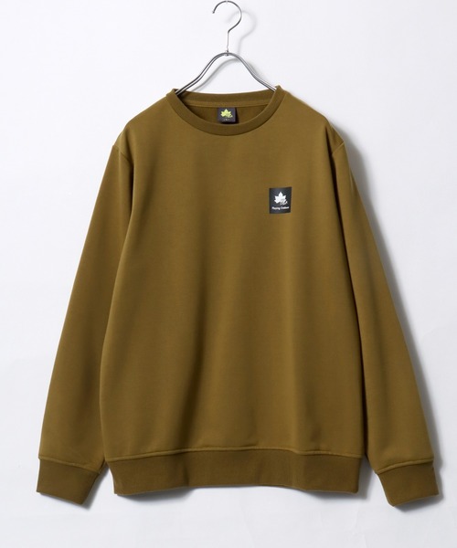 LOGOS(ロゴス)の「2026AW LOGOS/ロゴス 裏毛 ワンポイントボックスロゴ 無地 スウェットトレーナー レディース メンズ(スウェット・メンズ・ブラック/ホワイト/オリーブ/ネイビー/レッド/カーキ/グリーン・L/M/LL)」の14枚目の写真