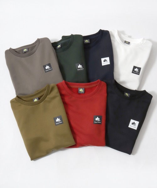 LOGOS(ロゴス)の「2026AW LOGOS/ロゴス 裏毛 ワンポイントボックスロゴ 無地 スウェットトレーナー レディース メンズ(スウェット・メンズ・ブラック/ホワイト/オリーブ/ネイビー/レッド/カーキ/グリーン・L/M/LL)」の21枚目の写真