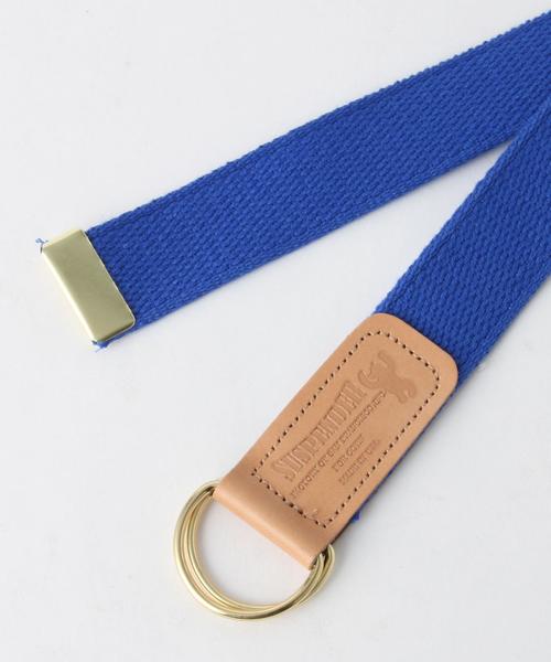 coen（コーエン）の「SUSPENDERFACTORY(サスペンダーファクトリー)別注リングベルト（ベルト・メンズ・ベージュ/ライトピンク/オリーブ/ロイヤルブルー/ネイビー/グレー/ダークグリーン/レッド/オレンジ/ライトブルー・フリー）」の11枚目の写真