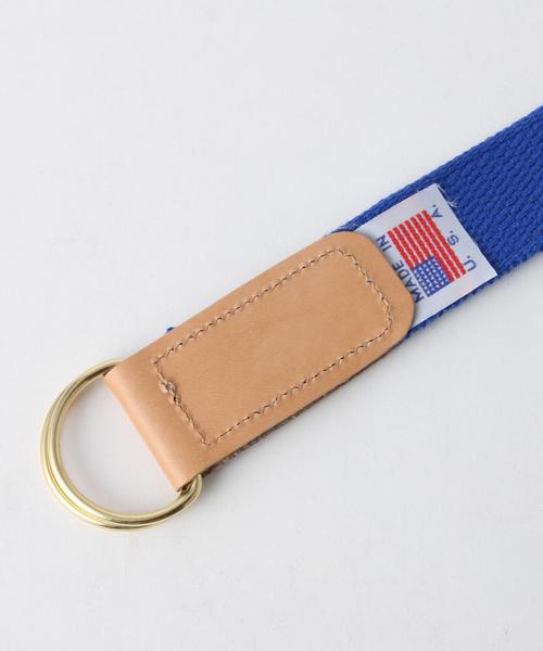 coen（コーエン）の「SUSPENDERFACTORY(サスペンダーファクトリー)別注リングベルト（ベルト・メンズ・ベージュ/ライトピンク/オリーブ/ロイヤルブルー/ネイビー/グレー/ダークグリーン/レッド/オレンジ/ライトブルー・フリー）」の13枚目の写真