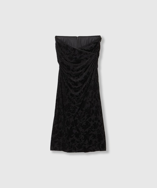 THINGS THAT MATTER(シングス ザット マター)の「VELOUR JACQUARD SKIRT / ベロアジャカードスカート(スカート・レディース・ブラック/ブルー・2/1)」の15枚目の写真