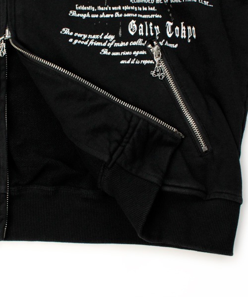 GALFY(ガルフィー)の「GALFY/ガルフィー/ギラツキ☆FUR PK(パーカー・メンズ・グレー/ブラック/ピンク・S/XL/L)」の8枚目の写真