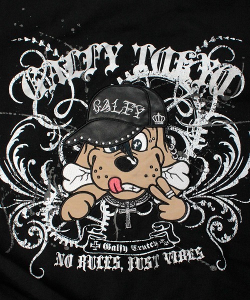 GALFY(ガルフィー)の「GALFY/ガルフィー/ギラツキ☆FUR PK(パーカー・メンズ・グレー/ブラック/ピンク・S/XL/L)」の10枚目の写真