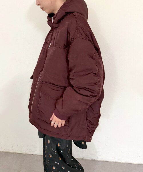 Omekashi(オメカシ)の「フィブリルMA-1ダウン(その他アウター・レディース・ブラウン/ブラック・FREE)」の13枚目の写真