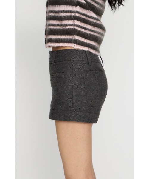 LAGUA GEM(ラグアジェム)の「HERRIN BONE ショートパンツ(その他パンツ・レディース・グレー/ブラウン・MEDIUM/SMALL/X-SMALL)」の12枚目の写真