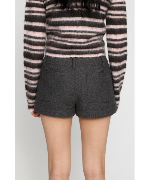 LAGUA GEM(ラグアジェム)の「HERRIN BONE ショートパンツ(その他パンツ・レディース・グレー/ブラウン・MEDIUM/SMALL/X-SMALL)」の13枚目の写真