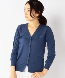 coen | コットンモダールVネックカーディガン(カーディガン/ボレロ)