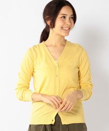 coen | コットンモダールVネックカーディガン(カーディガン/ボレロ)
