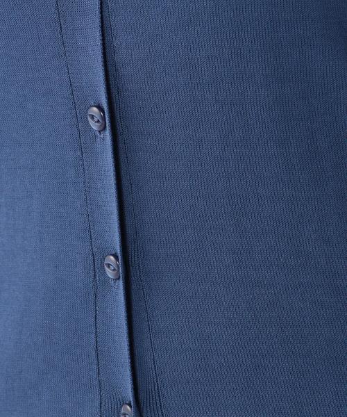 coen（コーエン）の「コットンモダールVネックカーディガン（カーディガン/ボレロ・レディース・ブラック/イエロー/ライトグレー/コバルトブルー・LARGE/MEDIUM）」の10枚目の写真