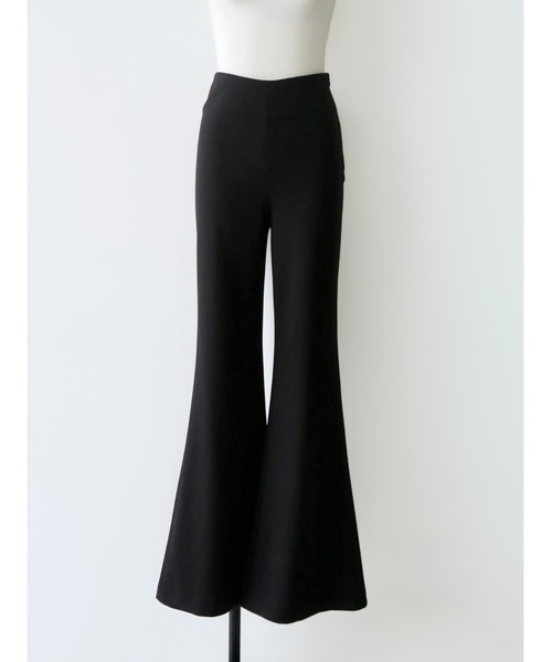 miies miim(ミーエスミーム)の「semi flare pants(その他パンツ・レディース・ブラック・FREE)」の5枚目の写真