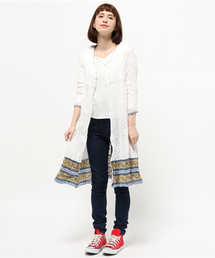 trepied | trepied / ワッシャー 8分袖 ワンピース 16SS(ワンピース)