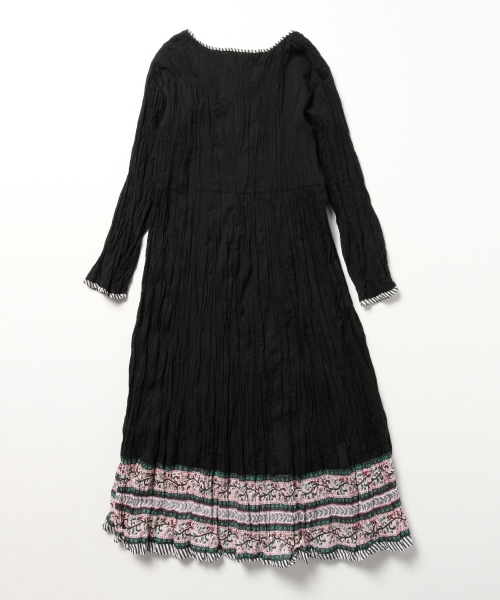 trepied（トレピエ）の「trepied / ワッシャー 8分袖 ワンピース 16SS（ワンピース・レディース・ホワイト/ブラック・ONE SIZE）」の11枚目の写真