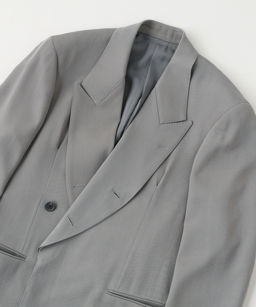 SOSHIOTSUKI(ソウシオオツキ)の「SOSHI OTSUKI(ソウシオオツキ)KERSEY JACKET(その他アウター・メンズ・ライトグレー・46/48)」の2枚目の写真