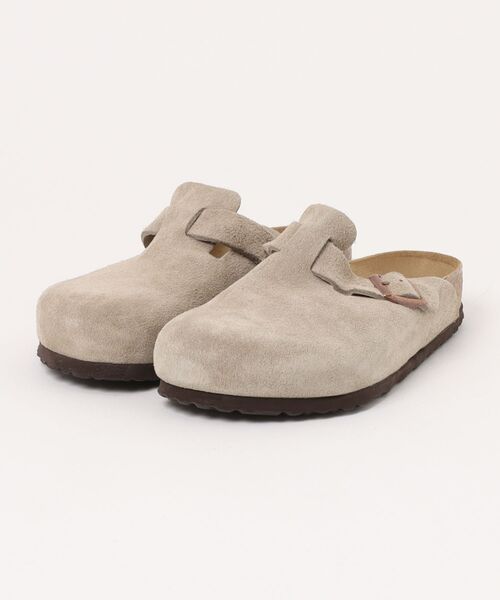BIRKENSTOCK(ビルケンシュトック)の「BIRKENSTOCK/ビルケンシュトック/Boston(サンダル・メンズ・ブラック/ベージュ・41/40/43/42)」の1枚目の写真
