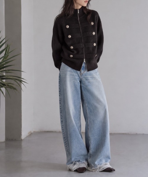 モデル身長：158cm
着用サイズ：FREE