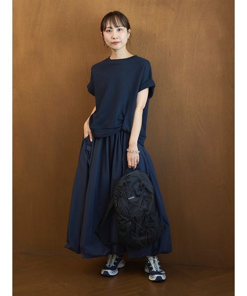 emmi（エミ）の「パッカブルバックパック/撥水（バックパック/リュック・レディース・ライトベージュ/グレー/ホワイト/ブラック・F）」の7枚目の写真