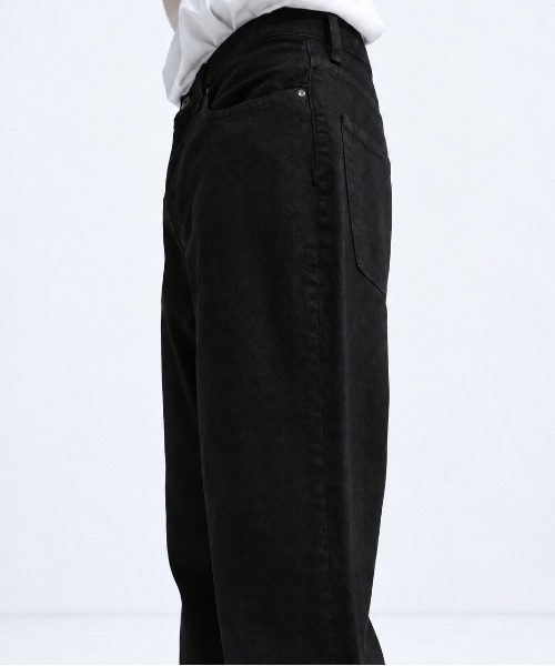 STUDIOUS(ステュディオス)の「【STUDIOUS】Slim Flare Denim Pants(デニムパンツ・メンズ・ネイビー/ブラック・1/2/3)」の11枚目の写真