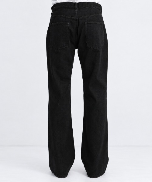 STUDIOUS(ステュディオス)の「【STUDIOUS】Slim Flare Denim Pants(デニムパンツ・メンズ・ネイビー/ブラック・1/2/3)」の7枚目の写真