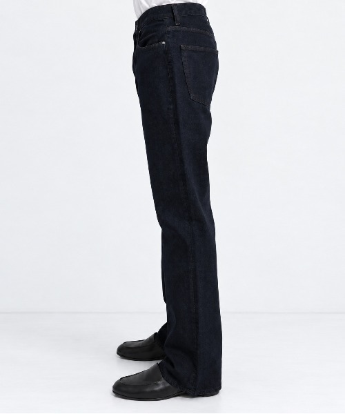 STUDIOUS(ステュディオス)の「【STUDIOUS】Slim Flare Denim Pants(デニムパンツ・メンズ・ネイビー/ブラック・1/2/3)」の13枚目の写真