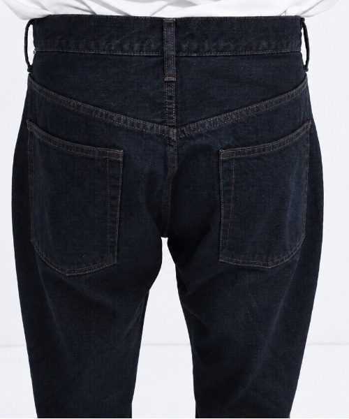STUDIOUS(ステュディオス)の「【STUDIOUS】Slim Flare Denim Pants(デニムパンツ・メンズ・ネイビー/ブラック・1/2/3)」の8枚目の写真