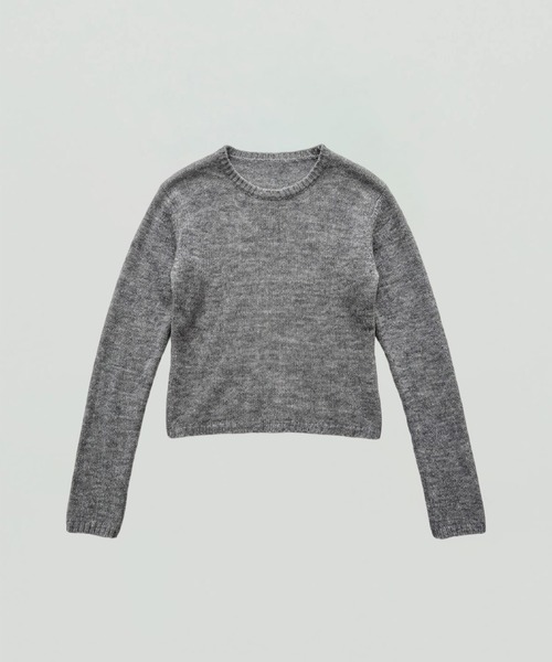 kiehtova（キエトヴァ）の「【kiehtova】FINE BASIC KNIT TOPS/ファイン ベーシック ニット トップス KTWR76（ニット/セーター・レディース・グレー/ベージュ/ブラック・FREE）」の10枚目の写真