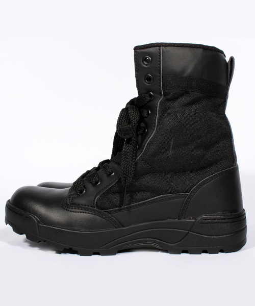 ８(eight)（エイト）の「サイドZIP付きコンバットブーツ（ブーツ・メンズ・ブラック・24.5/28.5/27.5/26.5/25.5）」の16枚目の写真