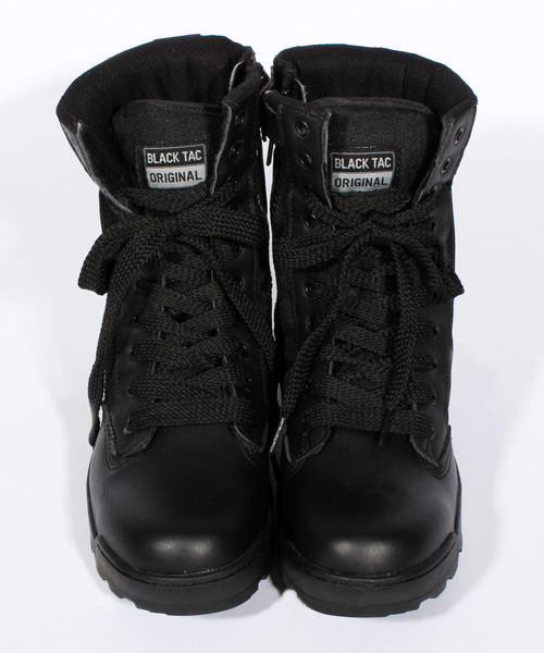 ８(eight)（エイト）の「サイドZIP付きコンバットブーツ（ブーツ・メンズ・ブラック・24.5/28.5/27.5/26.5/25.5）」の14枚目の写真