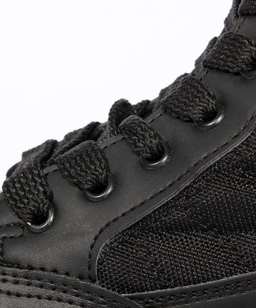 ８(eight)（エイト）の「サイドZIP付きコンバットブーツ（ブーツ・メンズ・ブラック・24.5/28.5/27.5/26.5/25.5）」の9枚目の写真