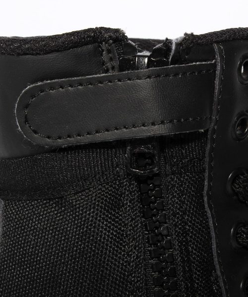 ８(eight)（エイト）の「サイドZIP付きコンバットブーツ（ブーツ・メンズ・ブラック・24.5/28.5/27.5/26.5/25.5）」の7枚目の写真