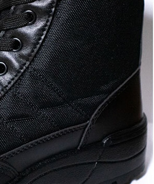 ８(eight)（エイト）の「サイドZIP付きコンバットブーツ（ブーツ・メンズ・ブラック・24.5/28.5/27.5/26.5/25.5）」の18枚目の写真