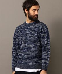 BEAUTY&YOUTH UNITED ARROWS | BY ミックス ウール ニット◆(ニット/セーター)