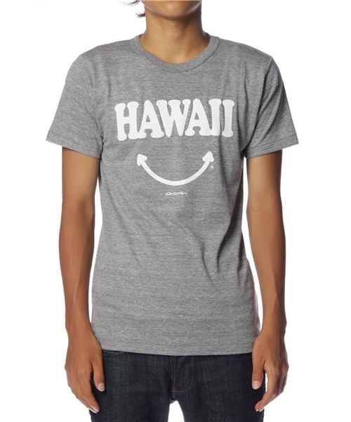 BEAMS T（ビームスティー）の「BEAMS T / Hawaii Tee（Tシャツ/カットソー・メンズ・オフホワイト/グレー・X-SMALL/SMALL/MEDIUM/LARGE）」の2枚目の写真