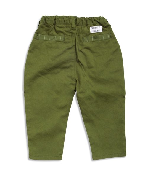 apres les cours（アプレレクール）の「ストレート長パンツ 9分丈（その他パンツ・キッズ・カーキ/ベージュ・110/130/90/120/100/140/80）」の4枚目の写真