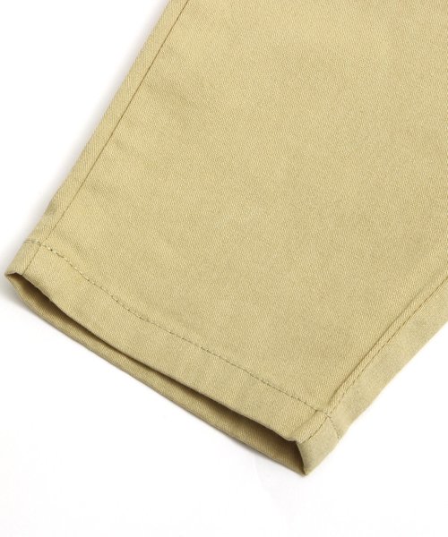 apres les cours（アプレレクール）の「ストレート長パンツ 9分丈（その他パンツ・キッズ・カーキ/ベージュ・110/130/90/120/100/140/80）」の6枚目の写真