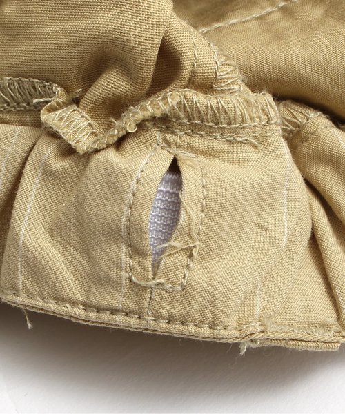 apres les cours（アプレレクール）の「ストレート長パンツ 9分丈（その他パンツ・キッズ・カーキ/ベージュ・110/130/90/120/100/140/80）」の9枚目の写真