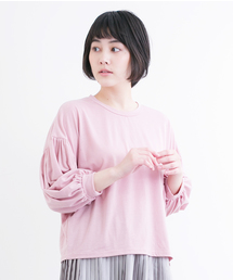 MERLOT | パフ袖トップス　4660(Tシャツ/カットソー)