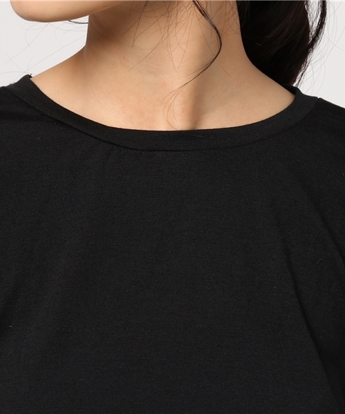 MERLOT（メルロー）の「パフ袖トップス　4660（Tシャツ/カットソー・レディース・イエロー/ピンク/ブラック/オフホワイト・FREE）」の8枚目の写真