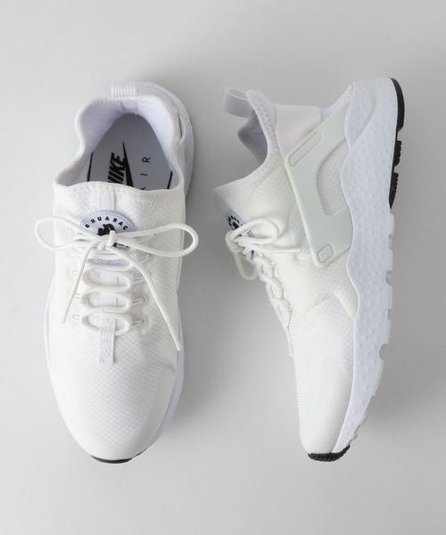 NIKE（ナイキ）の「＜NIKE（ナイキ）＞ウィメンズ AIR HURACHE RUN ULTRA エアハラチラン スニーカー ◆（スニーカー・レディース・ブラック/ホワイト/グレー・25cm/25.5cm/24.5cm/24cm/23.5cm）」の2枚目の写真