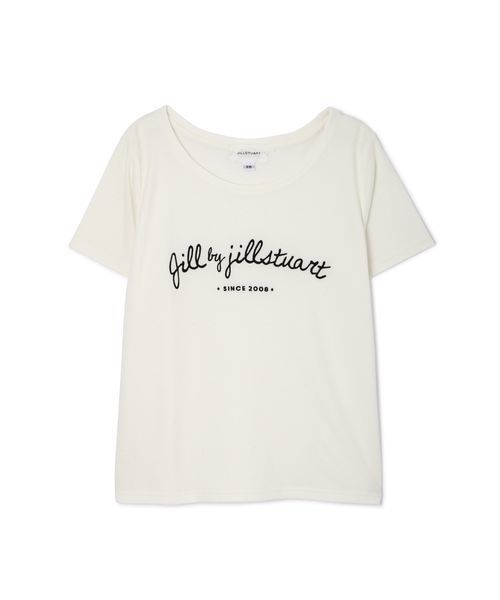 JILL by JILL STUART（ジルバイジルスチュアート）の「RIBBON LOGO（Tシャツ/カットソー・レディース・ホワイト/ベージュ/グレー系その他・FREE）」の2枚目の写真
