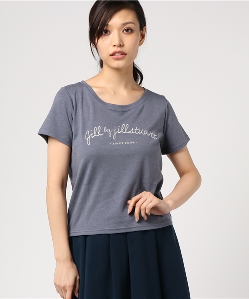 JILL by JILL STUART（ジルバイジルスチュアート）の「RIBBON LOGO（Tシャツ/カットソー・レディース・ホワイト/ベージュ/グレー系その他・FREE）」の12枚目の写真