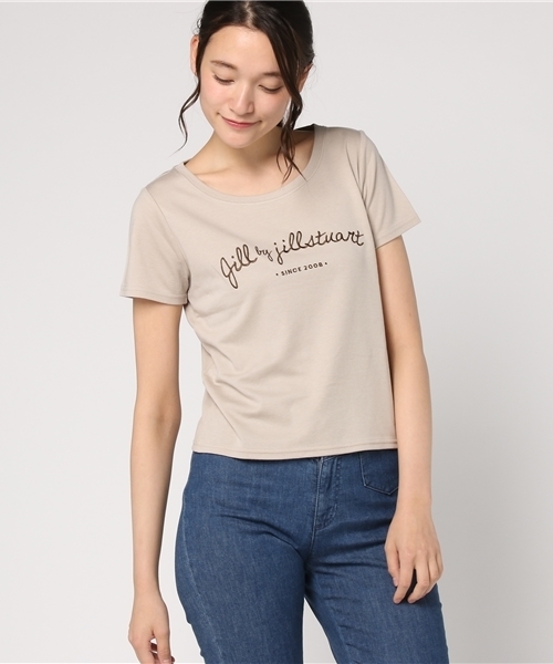 JILL by JILL STUART（ジルバイジルスチュアート）の「RIBBON LOGO（Tシャツ/カットソー・レディース・ホワイト/ベージュ/グレー系その他・FREE）」の13枚目の写真
