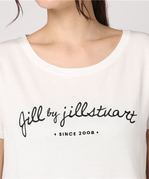 JILL by JILL STUART（ジルバイジルスチュアート）の「RIBBON LOGO（Tシャツ/カットソー・レディース・ホワイト/ベージュ/グレー系その他・FREE）」の7枚目の写真