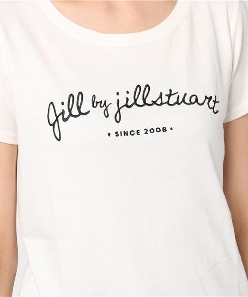 JILL by JILL STUART（ジルバイジルスチュアート）の「RIBBON LOGO（Tシャツ/カットソー・レディース・ホワイト/ベージュ/グレー系その他・FREE）」の9枚目の写真