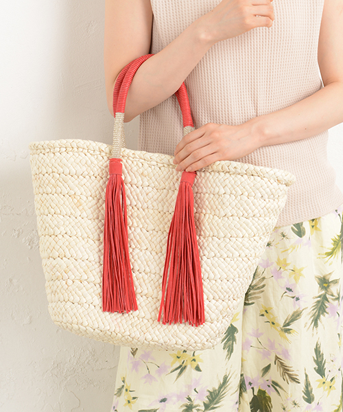 Ciaopanic Typy チャオパニックティピー の タッセルハンドルカゴバッグ かごバッグ Wear