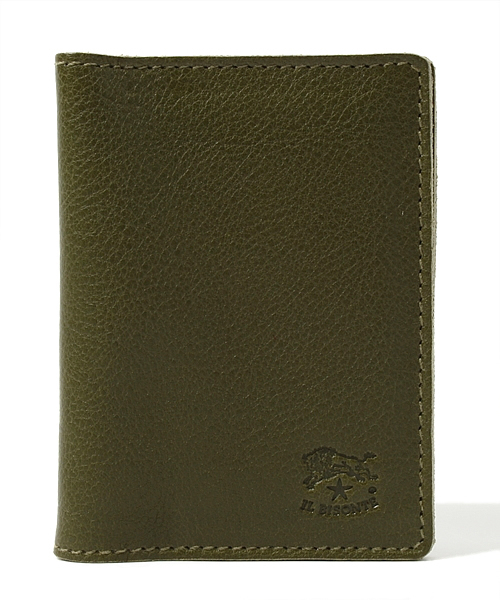 IL BISONTE（イルビゾンテ）の「IL BISONTE / ORIGINAL LEATHER / PASS CASE（パスケース・レディース・ブラック/ダークブラウン/オリーブ/カーキ/レッド/グレー/ネイビー/ライトブラウン/ダークグレー/ナチュラル/オレンジ/グリーン/レンガ/ホワイト・FREE）」の9枚目の写真