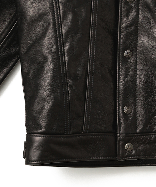 schott(ショット)の「Schott / ボア付きレザーブルゾン《ESTNATION EXCLUSIVE》(ブルゾン・メンズ・ブラック・36/40/38)」の15枚目の写真